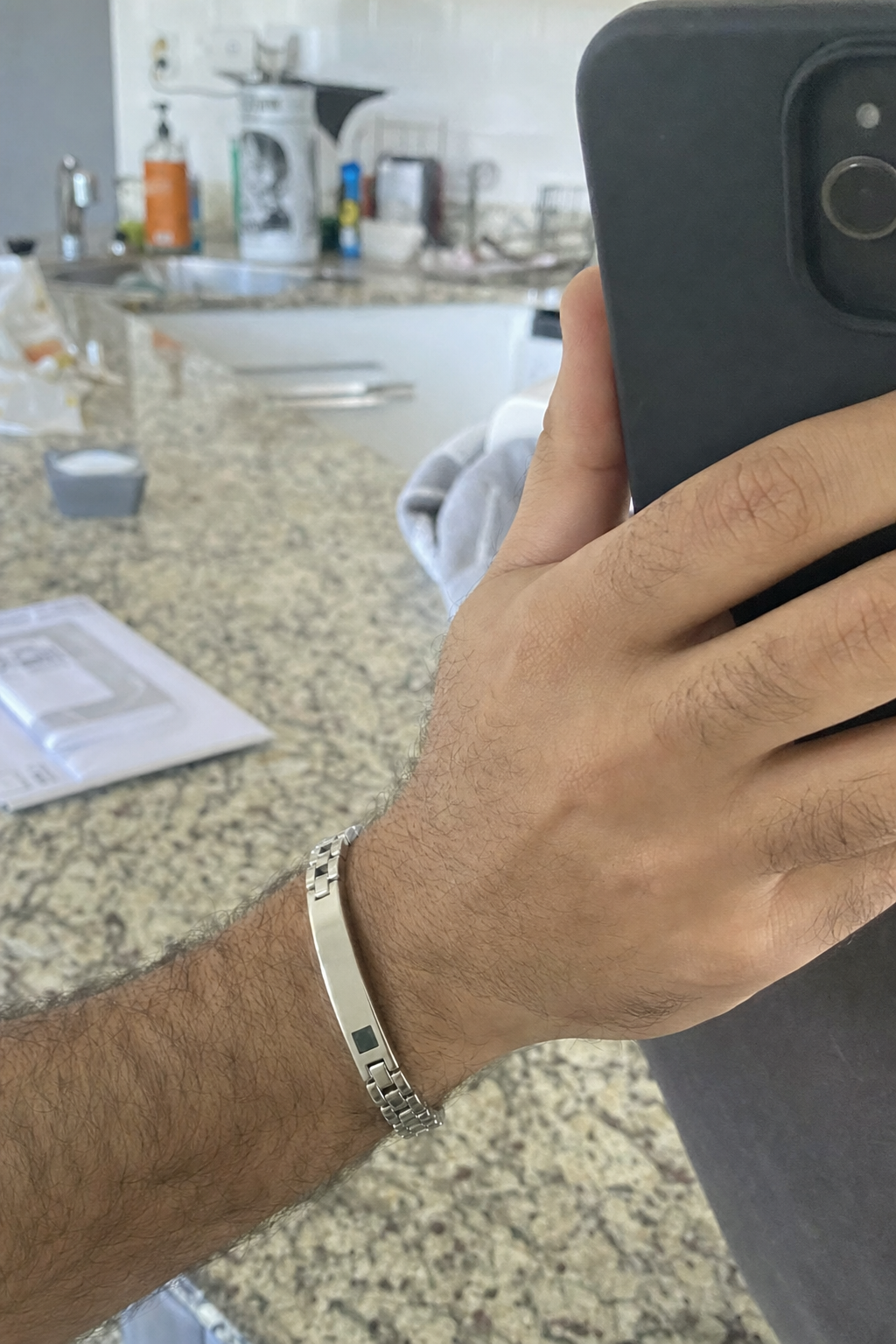 Customer wearing Zayyan jewelry