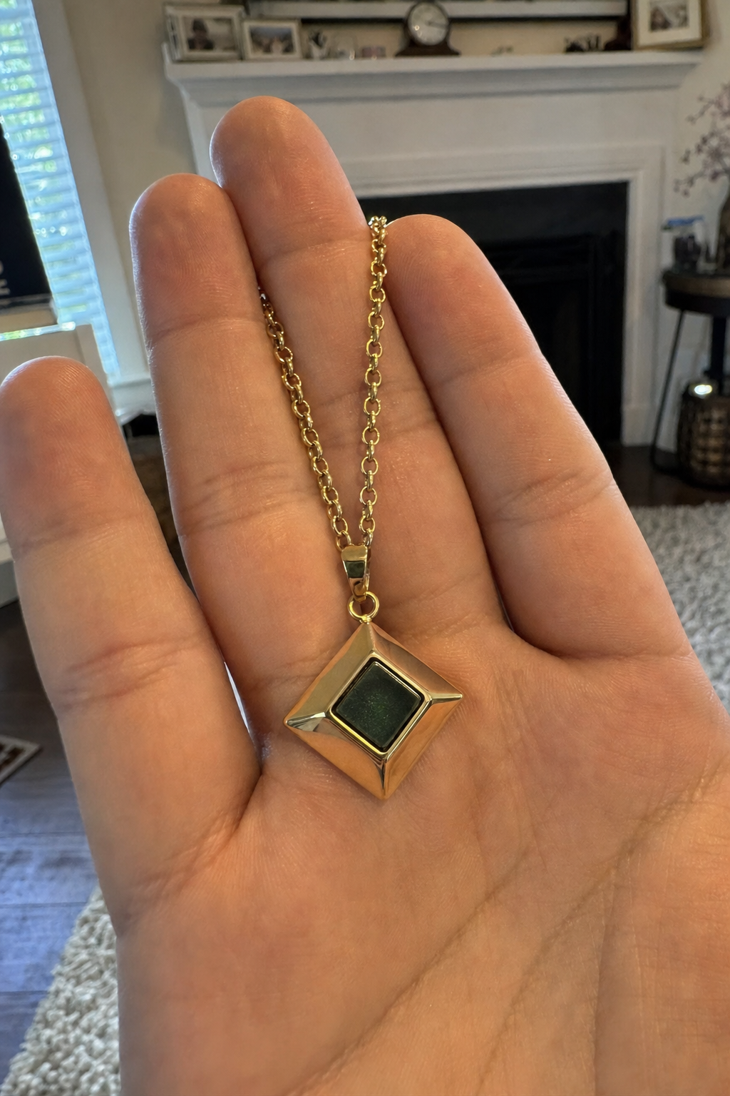 Customer wearing Zayyan jewelry